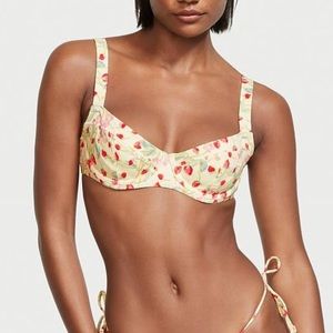 Victoria Secret  Strawberry Bikini Top